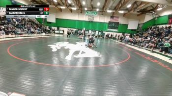 132 lbs Cons. Round 2 - Zayden Stahl, Lovell vs Tanner Seifert, Powell