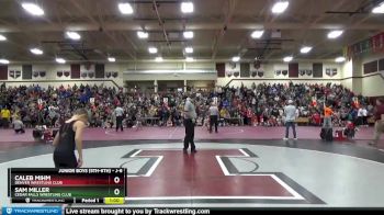 J-6 lbs Quarterfinal - Caleb Mihm, Denver Wrestling Club vs Sam Miller, Cedar Falls Wrestling Club