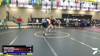 285 lbs Semifinal - Wyatt Smith, McDominate Training Center vs Mac Muller, Iowa