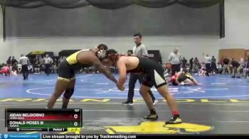 197 lbs Champ. Round 2 - Aidan Belgiorno, Heidelberg vs Donald Moses III, Adrian
