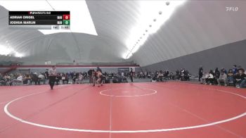 133 lbs Cons. Round 2 - Adrian Origel, Manchester vs Joshua Marlin, Manchester