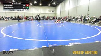 115 lbs Rr Rnd 3 - Noah Majka, OK Elite 14U 2 vs Daxton Bean, Untouchables 14U Black