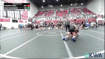 110 lbs Rr Rnd 3 - Kaydence Andes, Weatherford Youth Wrestling vs Brian Waggerman, Team Nomad