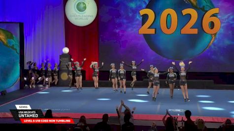 USA Wildcats - uNTamed [2026 L6 U18 Coed Non Tumbling Semis] 2026 The Cheerleading Worlds