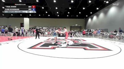113 lbs Cons. Quarters - Paul Evans, BRTC vs Cline Schumann, Arkansas Regional Training Center