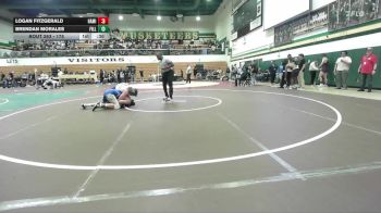 175 lbs Cons. Round 1 - Brendan Morales, Fillmore vs Logan Fitzgerald, Hamilton