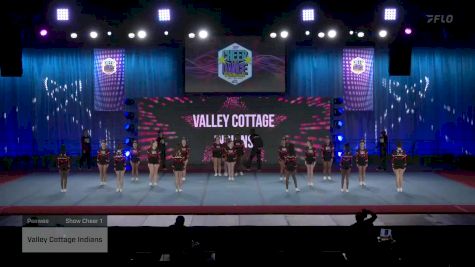 Valley Cottage Indians [2022 Peewee Show Cheer 1] 2022 Pop Warner National Cheer & Dance Championship