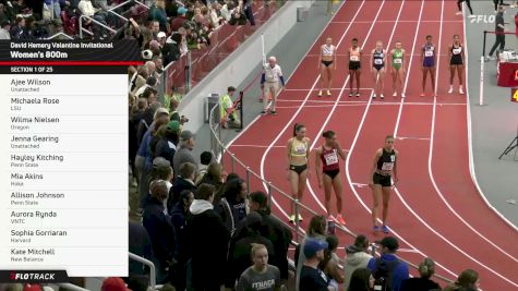 Women's 800m, Prelims 1