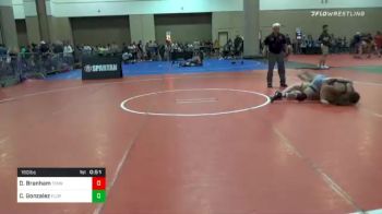 160 lbs Consolation - Dustin Branham, Tennessee vs Carmichael Gonzalez, Florida