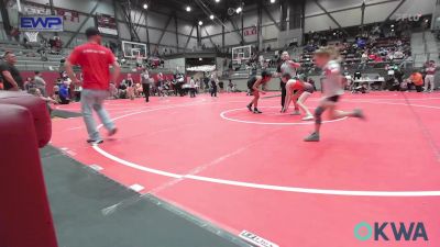 110-117 lbs 3rd Place - Ella Brunson, Hilldale Youth Wrestling Club vs Amberlyn Bruce, Tulsa Blue T Panthers