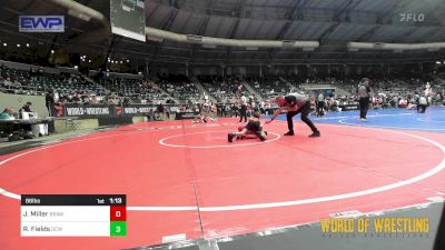 88 lbs Round Of 32 - Jude Miller, Brawlers vs Roland Fields, Dominate Club Wrestling