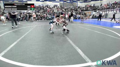 52 lbs Rr Rnd 1 - Hendrix Kane, Rough Riders vs Brooks Wood, Husky WC