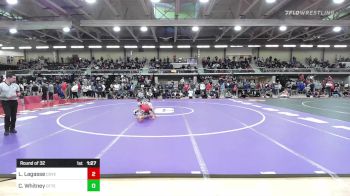 138 lbs Round Of 32 - Luke Lagasse, Coventry vs Caleb Whitney, Otter Valley