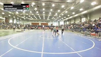 184 lbs Champ. Round 1 - Sean Malenfant, Alfred State vs Nash Banko, USMAPS