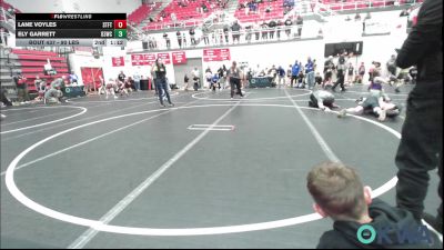 110 lbs Consolation - Troy Butler, Weatherford Youth Wrestling vs Kross Iwersen, Team Nomad