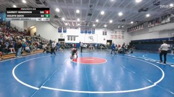 126 lbs Champ. Round 2 - Garrett Henderson, Torrington vs Holdyn Quick, Scottsbluff