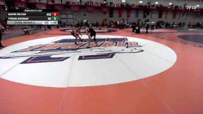 133 lbs Cons. Round 4 - Gavin Hilyar, Augsburg vs Tyson Zvonar, Illinois Wesleyan