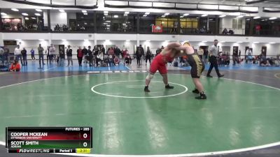 285 lbs Round 5 - Cooper McKean, Otterbein University vs Scott Smith, Adrian