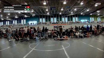 88 lbs Round 2 - Liam Mangan, Team Barracuda vs Cullen Smith, Tift Wrestling Academy