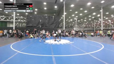 134 lbs Rr Rnd 1 - Tyshawn Smith, Prime WC Black - HSC vs Austin Guerrieri, Henlopen Hammers - HSC