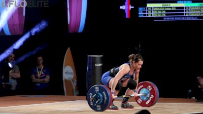 Jess Lucero Clean & Jerks 114kg At 2017 IWF Worlds