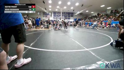 98 lbs Rr Rnd 4 - Raytin Priddy, Team Worx Wrestling Club vs Noah Goodgion, Chandler Takedown Club