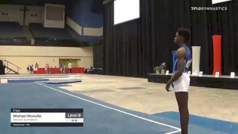 Michael Munufie - Floor, Hanover Gymnastics - 2021 USA Gymnastics Development Program National Championships