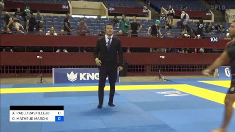 ANGELO PAOLO CASTILLEJO SOTELO vs OSÉ MATHEUS MARCHI PEIXOTO 2024 Pan IBJJF Jiu-Jitsu No-Gi Championship