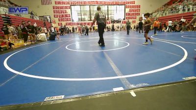 70 lbs Rr Rnd 2 - Beau Fisher, HURRICANE WRESTLING ACADEMY vs Tucker Moss, Blanchard Wrestling Club