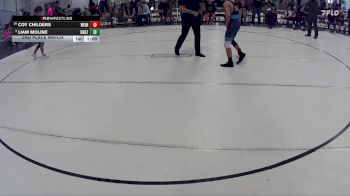 123 lbs 2nd Place Match - Liam Moline, The Best Wrestler vs Coy Childers, Nebraska Elite Wrestling Club