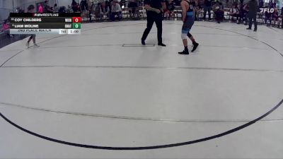 123 lbs 2nd Place Match - Liam Moline, The Best Wrestler vs Coy Childers, Nebraska Elite Wrestling Club