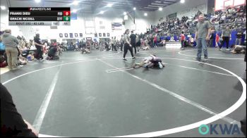 62 lbs Rr Rnd 1 - Franki Dieu, Piedmont vs Gracie Mcgill, Standfast