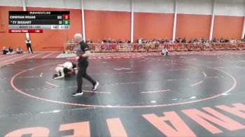 133 lbs Cons. Round 1 - Cristian Rojas, Rochester Christian University vs Ty Biggart, Siena Heights University