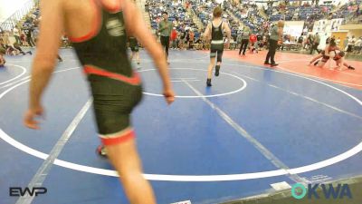 100 lbs Rr Rnd 2 - Vincent Gustason, Port City vs Kade Church, Skiatook Youth Wrestling
