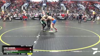 114 lbs Cons. Round 2 - Damian Enriquez, Williamston WC vs Lyric Warner, Michigan Grappler RTC