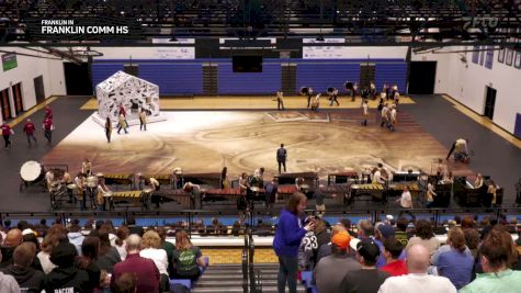 Franklin Comm HS "Franklin IN" at 2026 WGI Percussion Indianapolis Regional+