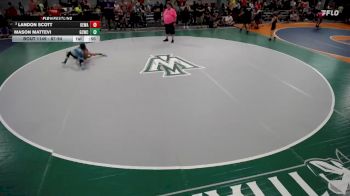 87-94 lbs Cons. Round 2 - Landon Scott, Tornado Wrestling vs Mason Mattevi, Gulf Coast Wrestling Club