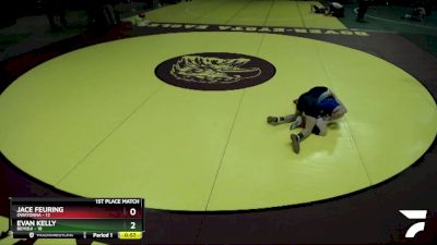 135 lbs Placement (4 Team) - Evan Kelly, Bemidji vs Jace Feuring, Owatonna