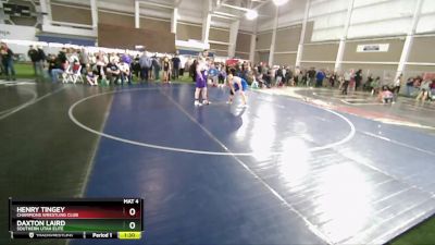 135 lbs Cons. Round 1 - Daxton Laird, Southern Utah Elite vs Henry Tingey, Champions Wrestling Club