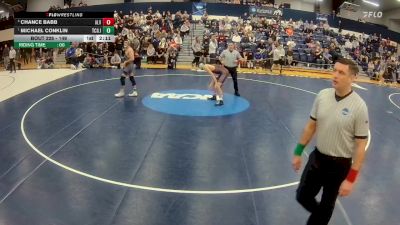 149 lbs Semifinal - Michael Conklin, Tcnj vs Chance Babb, Alvernia University