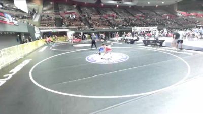 96 lbs Cons. Semis - Samuel Briggs, Community Youth Center - Concord Campus Wrestling vs Joshua Lira, Inland Elite Wrestling Club
