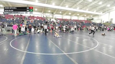 40 lbs Cons. Round 3 - Jack Eller, Northside Wrestling Club vs Rome Mitchell, RWC - Roy Wrestling Club
