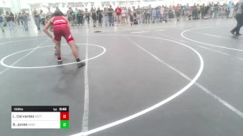 130 lbs Consolation - Logan Cervantes, Scotsmen WC vs Brady Jones, Rancho Bernardo WC