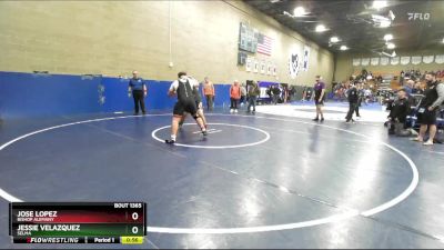 285 lbs Cons. Round 4 - Jose Lopez, Bishop Alemany vs Jessie Velazquez, Selma