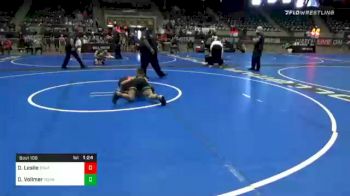 100 lbs Final - Duane Leslie, Team Real Life vs Damen Vollmer, Poway Elite