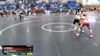 165 lbs Round 5 - AJ Pierson, Millard South vs Chase Hartley, Augusta