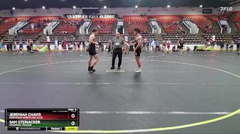 200 lbs Quarterfinal - Jeremiah Chavis, Hernando Wrestling Club vs Sam Steinacker, LEDGEnds Trained