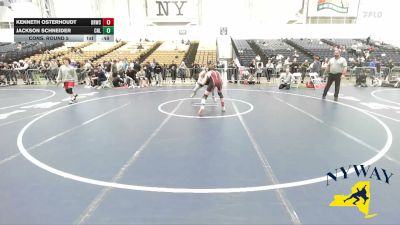 144 lbs Cons. Round 5 - Jackson Schneider, Club Not Listed vs Kenneth Osterhoudt, Deep Roots Wrestling Club