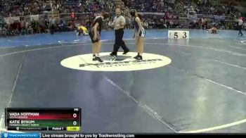 100 lbs Cons. Round 2 - Katie Bynum, Pembina County North vs Vada Hoffman, South Border