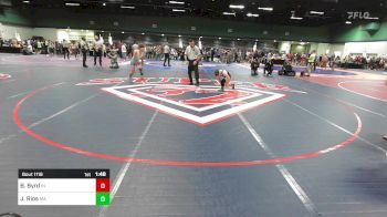 106 lbs Round Of 32 - Brady Byrd, IN vs Julian Rios, MA